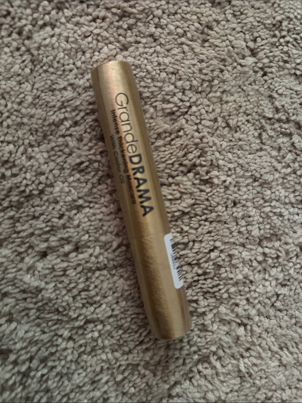 GrandeDRAMA Volumizing Mascara Tube in Gold
